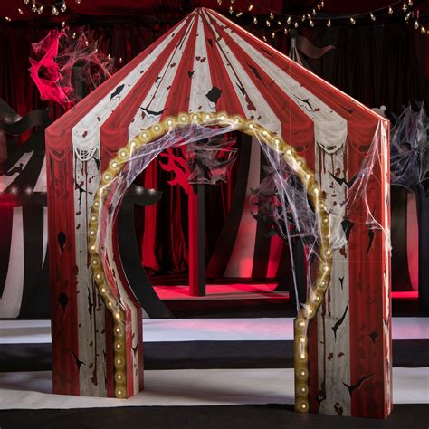 scary circus decorations|haunted carnival decorations.